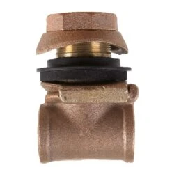 Campbell Red Brass Brown 1-1/4 In. Pitless Adapter