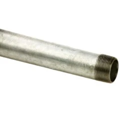 B&K Mueller 1-1/4 In. D X 60 In. L Galvanized Steel Pre-Cut Pipe