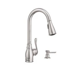 Moen Anabelle One Handle Stainless Steel Pull-Down Kitchen Faucet 16 Moen Anabelle One Handle Stainless Steel Pull-Down Kitchen Faucet -ACE Shop 01e6841a 5e6d 4da4 bd53 de379385f7b5