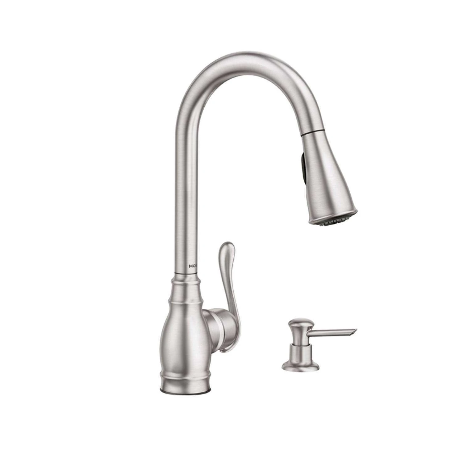 Moen Anabelle One Handle Stainless Steel Pull-Down Kitchen Faucet 7 Moen Anabelle One Handle Stainless Steel Pull-Down Kitchen Faucet - Image 7