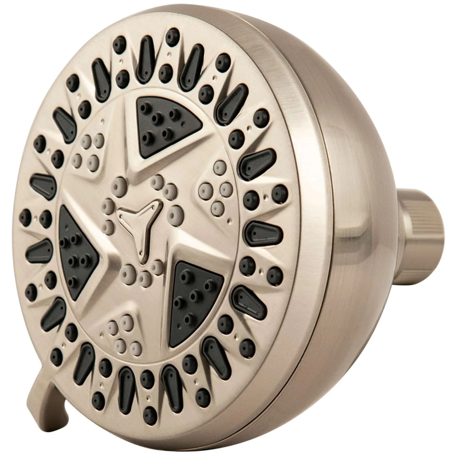 PlumbCraft Brushed Nickel 6 Settings Showerhead 1.8 Gpm 3 PlumbCraft Brushed Nickel 6 Settings Showerhead 1.8 Gpm - Image 3