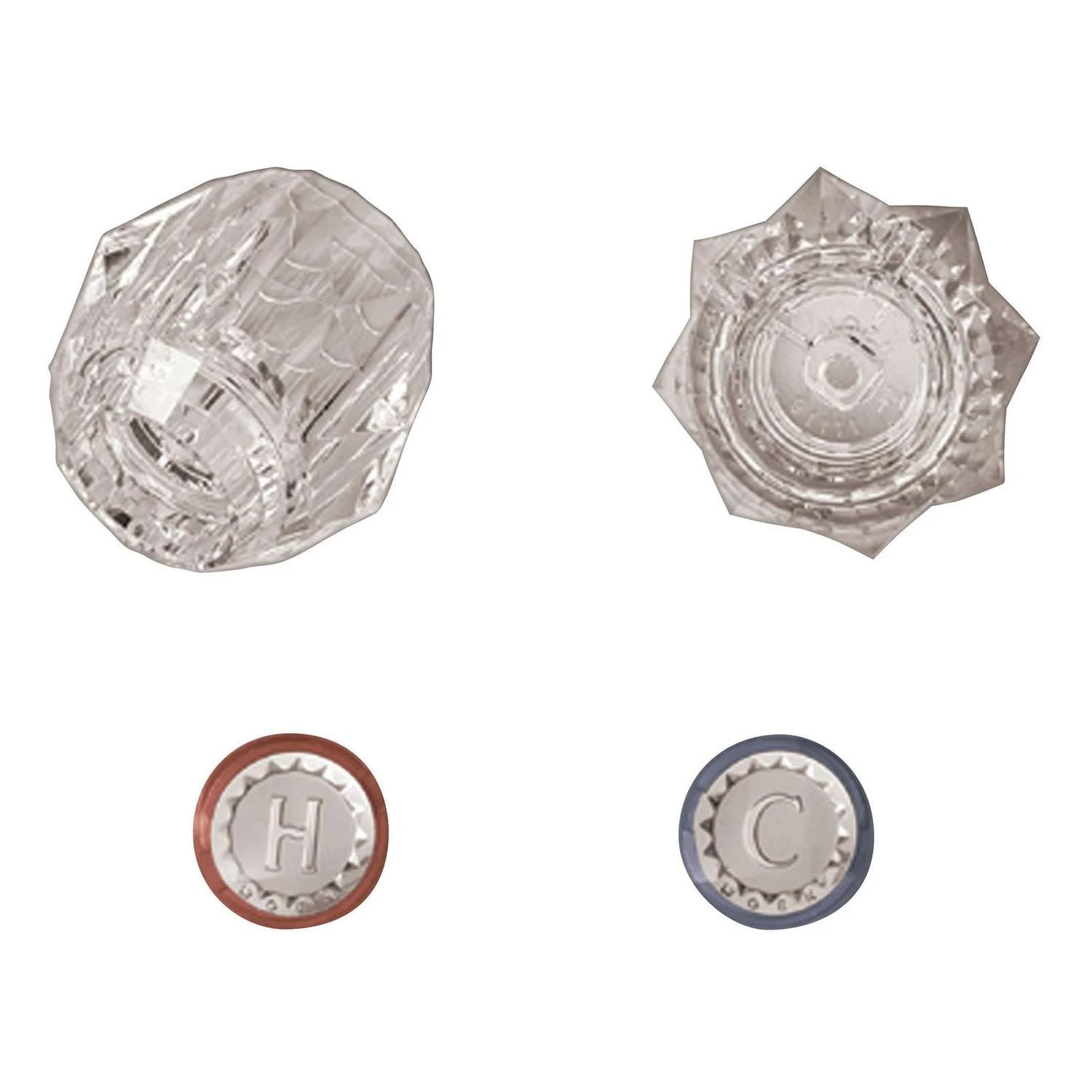 Moen Chateau Clear Sink And Tub And Shower Faucet Handles 1 Moen Chateau Clear Sink And Tub And Shower Faucet Handles