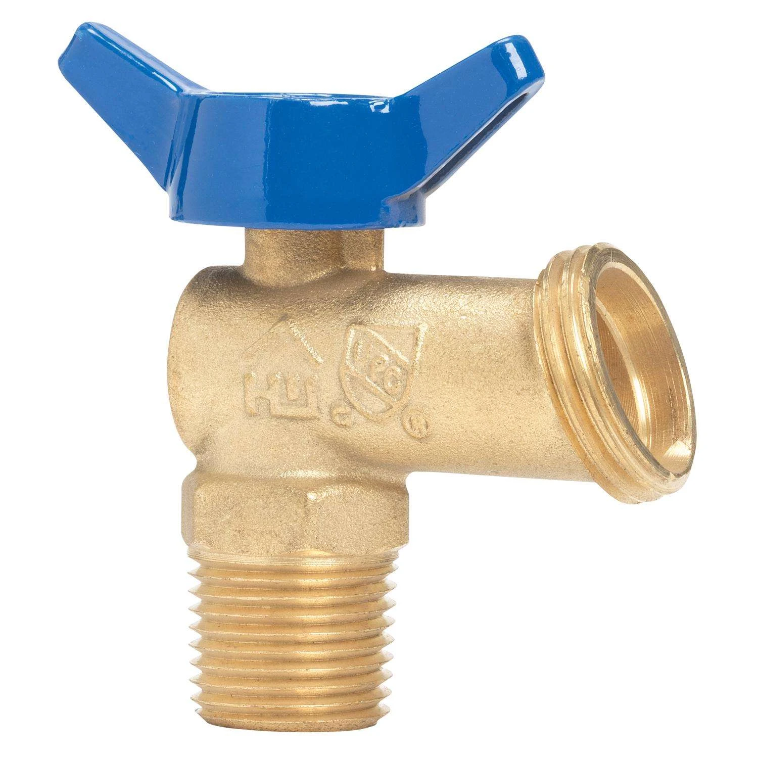 Homewerks 1/2 In. MIP X 3/4 In. MHT Brass Boiler Drain 1 Homewerks 1/2 In. MIP X 3/4 In. MHT Brass Boiler Drain