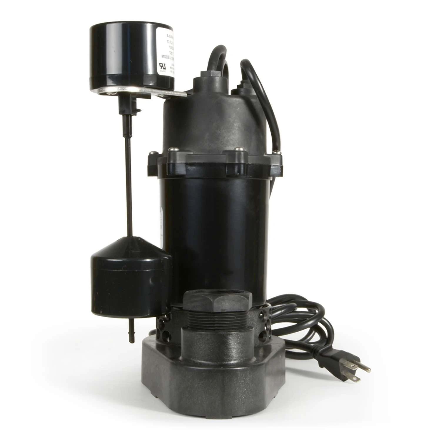 ECO-FLO 1/3 HP 3600 Gph Thermoplastic Vertical Float Switch AC Submersible Sump Pump 3 ECO-FLO 1/3 HP 3600 Gph Thermoplastic Vertical Float Switch AC Submersible Sump Pump - Image 3