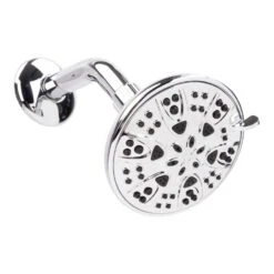 Exquisite Chrome Plastic 5 Settings Showerhead 1.8 Gpm 6 Exquisite Chrome Plastic 5 Settings Showerhead 1.8 Gpm -ACE Shop 05721e10 23d1 4a6a 89a1 4a7b266d9c2b