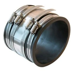 Fernco Schedule 40 4.58 In. Hub Each X 4.58 In. D Hub PVC 4 In. Coupling 1 Pk