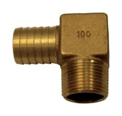 Campbell Brass Brown 1 In. Hydrant Elbow