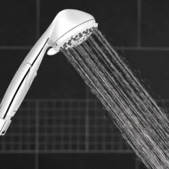 Waterpik PowerSpray+ Chrome 6 Settings Handheld Showerhead 1.8 Gpm -ACE Shop 0a5abb4e a115 4a48 ae64 f6e6500021d2