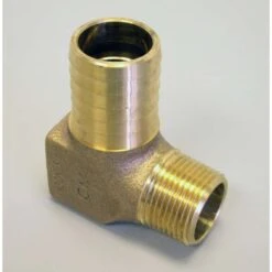 Campbell Red Brass 1in. X 3/4 In. Hydrant Elbow