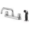 OakBrook Compression Two Handle Chrome Kitchen Faucet Side Sprayer Included -ACE Shop 0c7b6fe1 3071 432c b495 c2c79f33ac9c