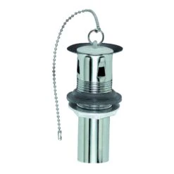 Keeney 1-1/4 In. Polished Chrome Brass Pop Up Stopper