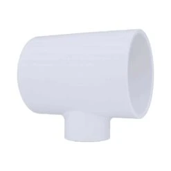 Charlotte Pipe Schedule 40 4 In. Slip X 4 In. D Slip PVC Reducing Tee 1 Pk