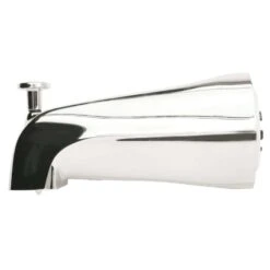 Plumb Pak 1-Handle Chrome Tub Spout With Adapter Kit