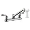 Home Plus Two Handle Chrome Kitchen Faucet Side Sprayer Included 4 Home Plus Two Handle Chrome Kitchen Faucet Side Sprayer Included -ACE Shop 0f52e060 3161 4837 9b02 d9a0718b073b