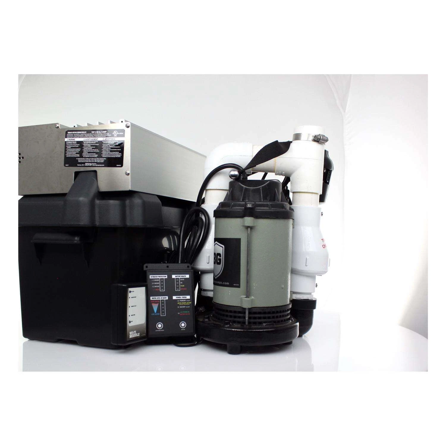 Wayne Basement Guardian 1/2 HP 5,100 Gph Cast Iron Reed Switch AC Submersible Backup Sump Pump 4 Wayne Basement Guardian 1/2 HP 5,100 Gph Cast Iron Reed Switch AC Submersible Backup Sump Pump - Image 4