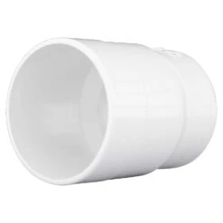 Charlotte Pipe 3 In. Hub X 4 In. D Spigot PVC Pipe Adapter 1 Pk