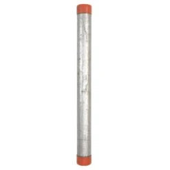B&K Mueller 1-1/4 In. D X 18 In. L Galvanized Steel Pre-Cut Pipe
