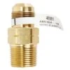 JMF Company 15/16 In. Flare X 3/4 In. D Male Brass Gas Adapter