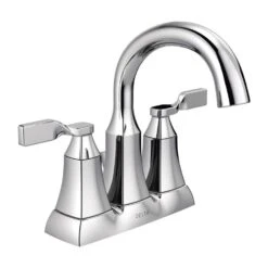 Delta Chrome Pop-up Bathroom Sink Faucet 4 In.
