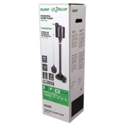 Zoeller 1/2 HP 3900 Gph Cast Iron Vertical Float Switch AC Pedestal Sump Pump
