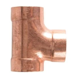NIBCO 1-1/2 In. Sweat X 1-1/2 In. D Sweat Copper Sanitary Tee 1 Pk