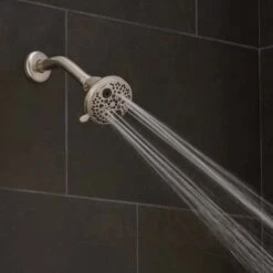 Oxygenics Brushed Nickel ABS 5 Settings Showerhead 1.75 Gpm -ACE Shop 13349161 b708 40a0 880d dec6976a62c6