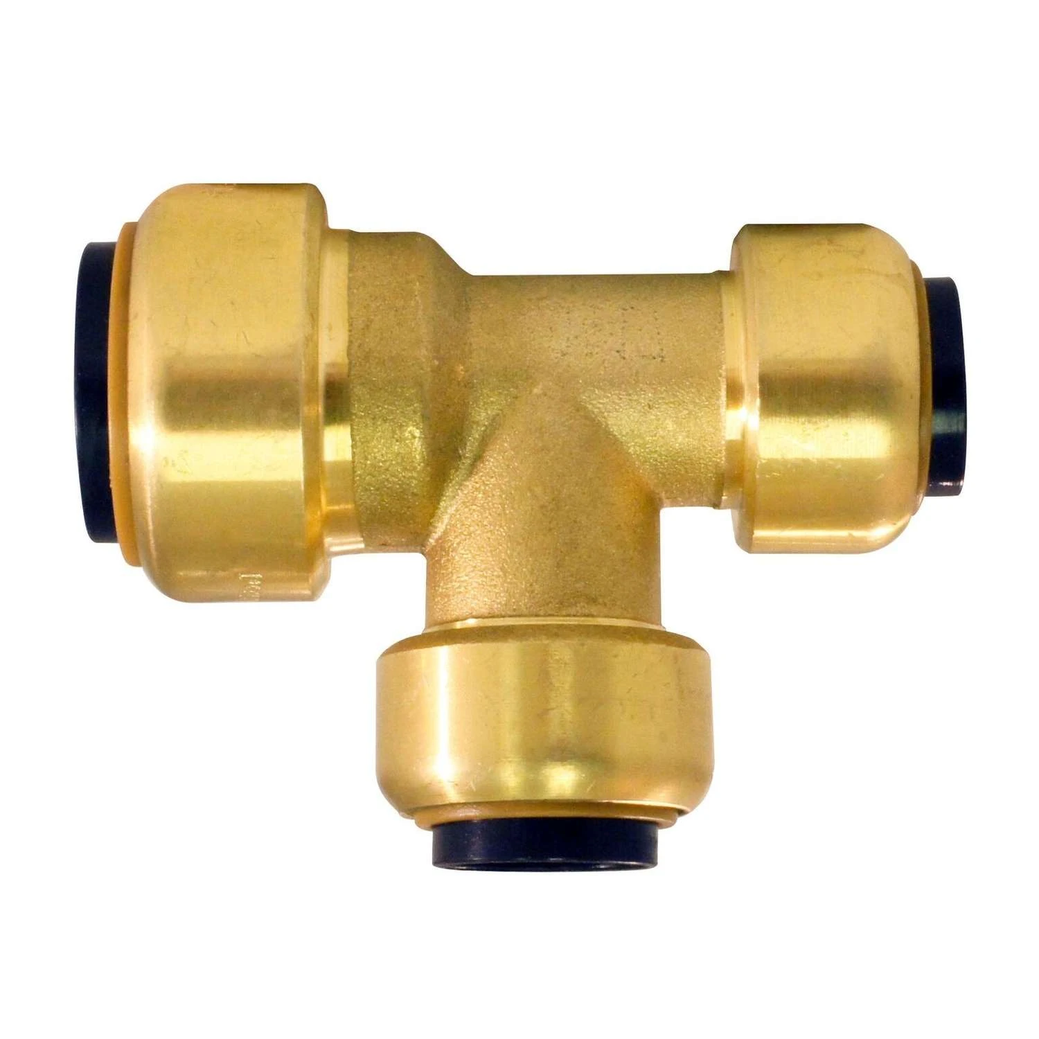 Apollo® Apollo Tectite Push To Connect 3/4 In. PTC In To X 1/2 In. D PTC Brass Reducing Tee 1 Apollo® Apollo Tectite Push To Connect 3/4 In. PTC In To X 1/2 In. D PTC Brass Reducing Tee