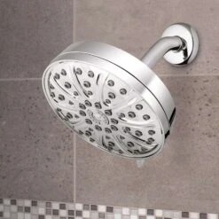 Waterpik Drencher PowerPulse Massage Chrome 6 Settings Wallmount Showerhead 1.8 Gpm -ACE Shop 148bb0bb 5716 4517 b034 b04a205fcb8b