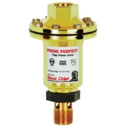 Sioux Chief PrimePerfect 1/2 In. X 1/2 In. FPT X MHT Brass Trap Primer Valve