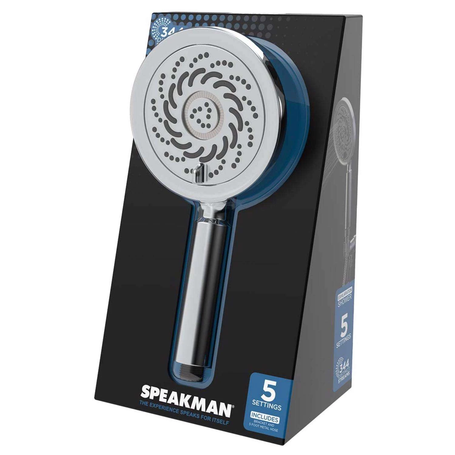 Speakman Neo Polished Chrome 5 Settings Handheld Showerhead 2 Gpm 7 Speakman Neo Polished Chrome 5 Settings Handheld Showerhead 2 Gpm - Image 7