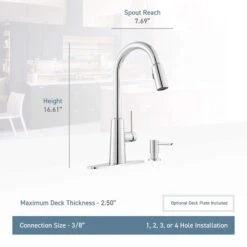Moen Nori One Handle Chrome Pull-Down Kitchen Faucet -ACE Shop 19e0f17a fde7 46f1 adb0 32b03f316ea7