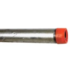 B&K Mueller 1-1/2 In. D X 60 In. L Galvanized Steel Pre-Cut Pipe