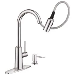 Moen Nori One Handle Chrome Pull-Down Kitchen Faucet -ACE Shop 1b5812e5 03e6 469b 9d80 94b5fd762851