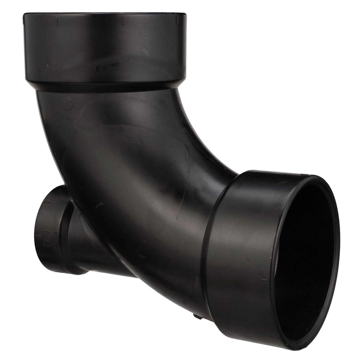 Charlotte Pipe 2 In. Hub X 3 In. D Hub ABS Elbow 1 Charlotte Pipe 2 In. Hub X 3 In. D Hub ABS Elbow