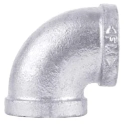 STZ Industries 2-1/2 In. FIP Each X 2-1/2 In. D FIP Galvanized Malleable Iron 90 Degree Elbow