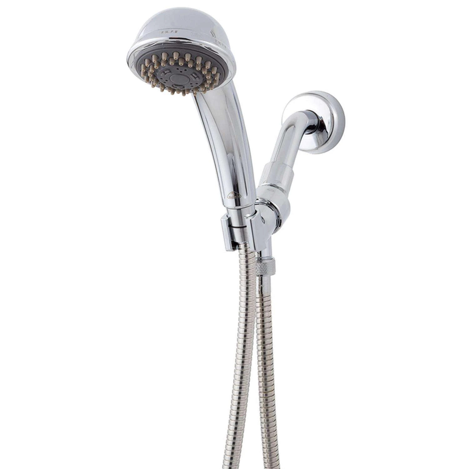 Whedon Flow Pro Chrome Plastic 3 Settings Handheld Showerhead 2.5 Gpm 1 Whedon Flow Pro Chrome Plastic 3 Settings Handheld Showerhead 2.5 Gpm