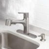 OakBrook One Handle Brushed Nickel Pull Out Kitchen Faucet -ACE Shop 239484ba 44c6 488b 87f9 766e6985922d