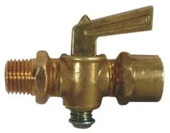 JMF Company 1/8 In. FIP MIP Brass Pipe Valve