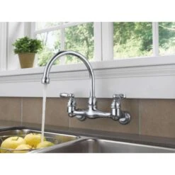Peerless Claymore Two Handle Chrome Kitchen Faucet -ACE Shop 283a002a f9cc 4225 8e1a 604a250bcca1
