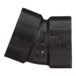 Charlotte Pipe 3 In. Hub X 3 In. D Hub ABS 22-1/2 Degree Elbow -ACE Shop 29811f57 dbcd 4be9 929d 395b6a2eb561