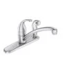 Moen Adler One Handle Chrome Kitchen Faucet Side Sprayer Included
