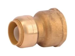 SharkBite Push To Connect 3/4 In. PTC X 1 In. D FPT Brass Connector