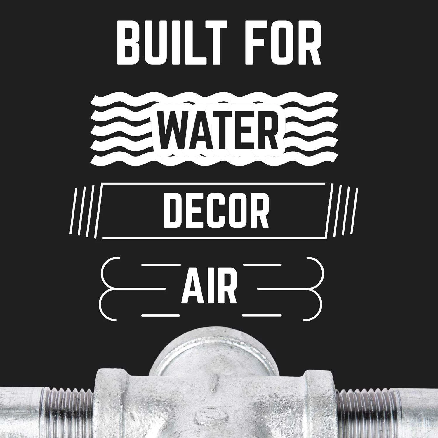STZ Industries 4 In. FIP Each X 4 In. D FIP 4 In. D FIP Galvanized Malleable Iron Tee 3 STZ Industries 4 In. FIP Each X 4 In. D FIP 4 In. D FIP Galvanized Malleable Iron Tee - Image 3