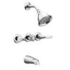 Moen Adler 3-Handle Chrome Tub And Shower Faucet -ACE Shop 2b507f58 a4d2 4329 8242 b2bc6b166e0a