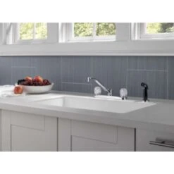 Peerless Two Handle Chrome Kitchen Faucet Side Sprayer Included 10 Peerless Two Handle Chrome Kitchen Faucet Side Sprayer Included -ACE Shop 2b8adbcd fec6 4933 95ff 91db2df74da7