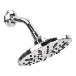 Exquisite Chrome Steel 1 Settings Showerhead 1.8 Gpm -ACE Shop 2cecaa85 315c 43f5 a56b 7cbaa03ab4bb