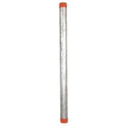 B&K Mueller 1-1/2 In. D X 30 In. L Galvanized Steel Pre-Cut Pipe