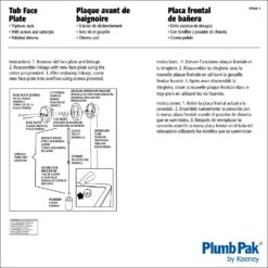 Plumb Pak Universal Trip Lever Face Plate -ACE Shop 3148abc0 be07 425a b376 4fae609c7cf0