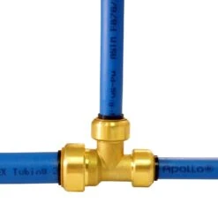 Apollo® Apollo Tectite Push To Connect 3/4 In. PTC In To X 1/2 In. D PTC Brass Reducing Tee 10 Apollo® Apollo Tectite Push To Connect 3/4 In. PTC In To X 1/2 In. D PTC Brass Reducing Tee -ACE Shop 31eedfd3 cc30 4765 a97b f450eea173ec