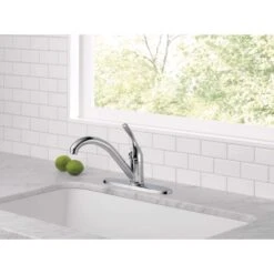 Delta Classic One Handle Chrome Kitchen Faucet -ACE Shop 3368d86f 9963 4e6d aae8 8146e794c93e